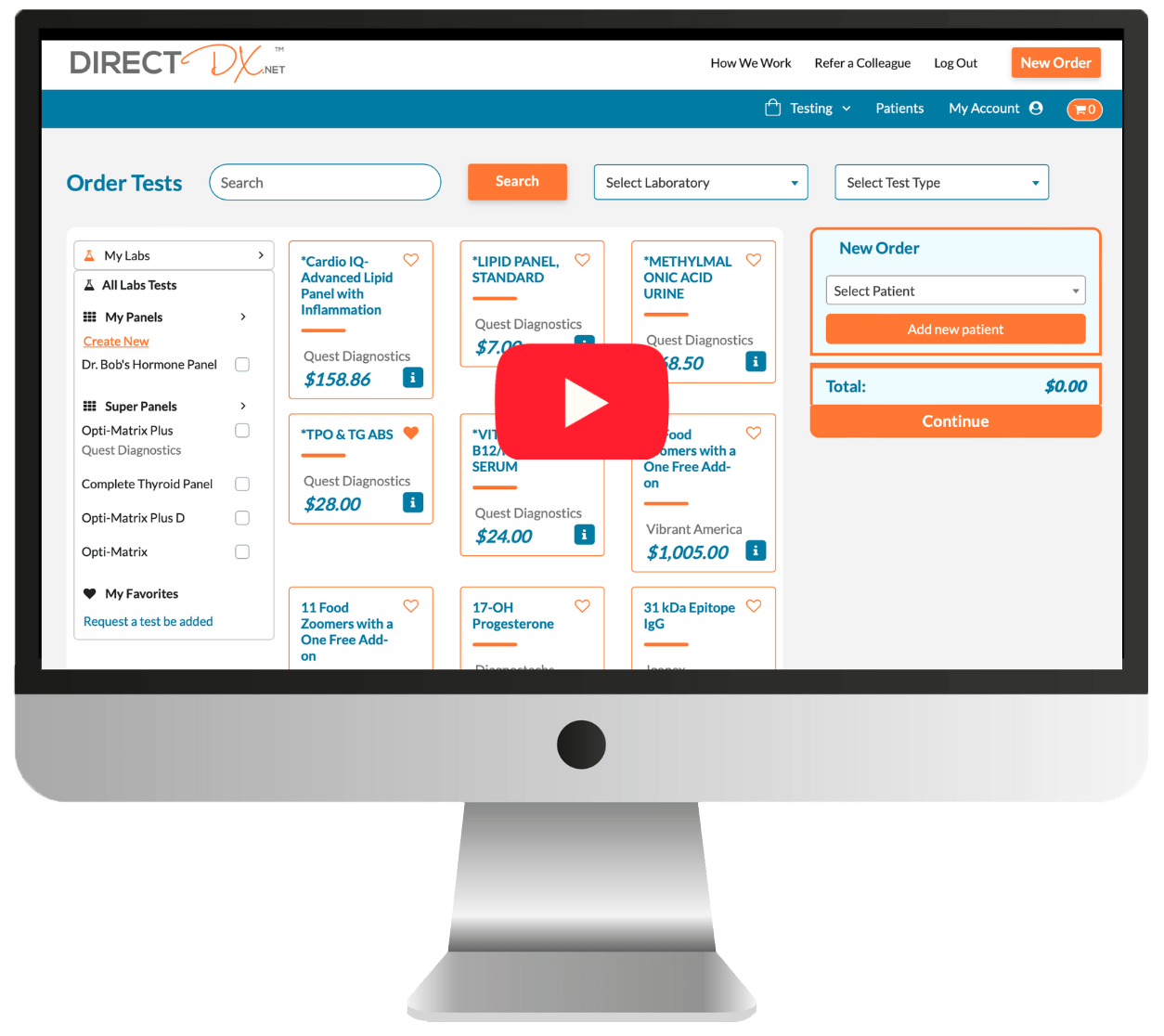 Preview of How DirectDx Lab Testing Works